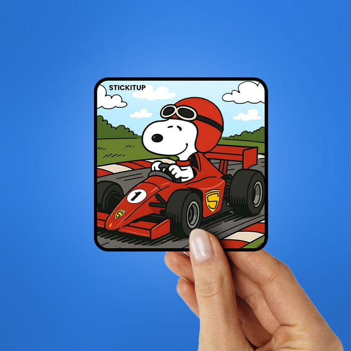 PUP RACER Sticker - Stickers | STICK IT UP