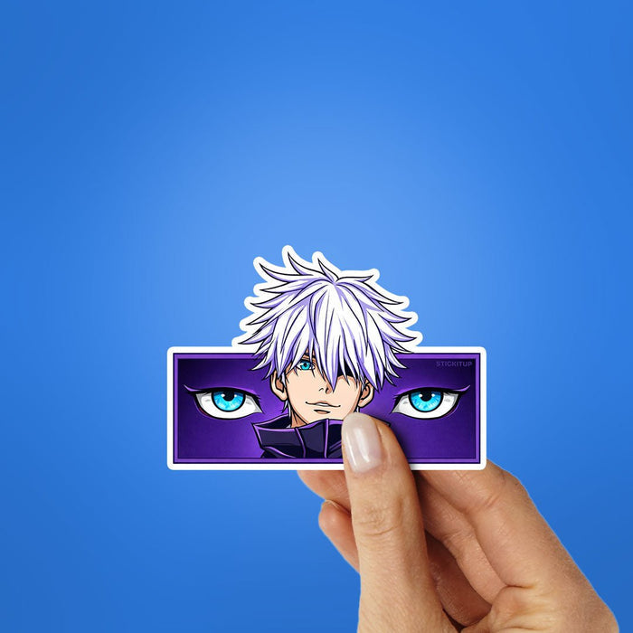 Purple Eyes Anime Sticker - Stickers | STICK IT UP