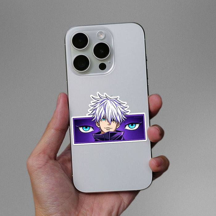 Purple Eyes Anime Sticker - Stickers | STICK IT UP