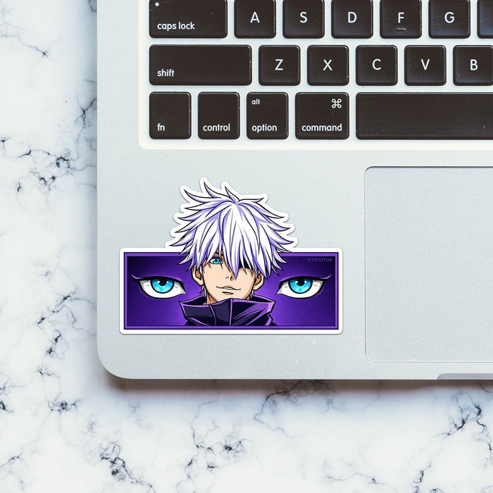 Purple Eyes Anime Sticker - Stickers | STICK IT UP