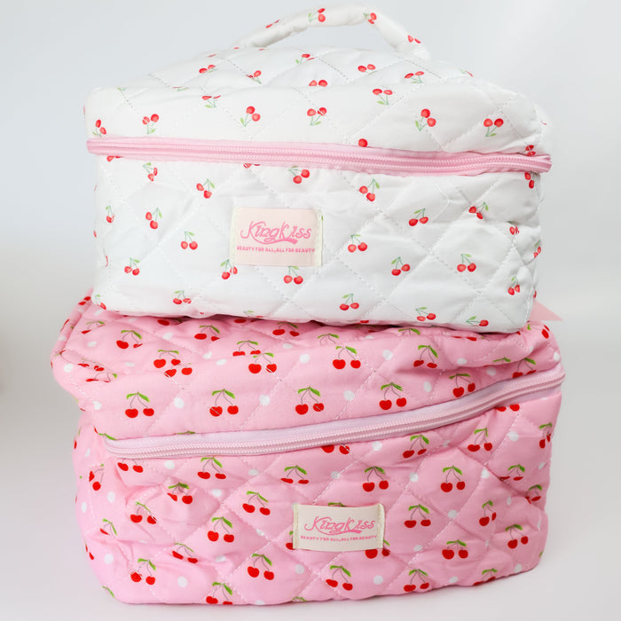 Quilted Cherry Bag Large (Gizelle)