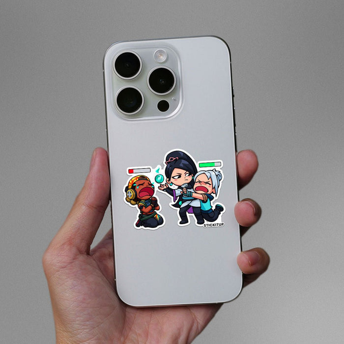 RAZE VS JETT Sticker - Stickers | STICK IT UP
