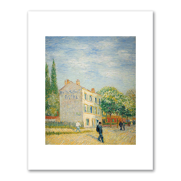 Vincent van Gogh, Restaurant Rispal at AsniÃ¨res, 1887, Nelson-Atkins Museum of Art. Fine Art Prints in various sizes by Museums.Co