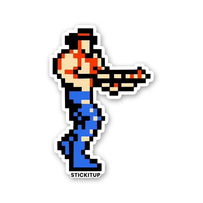 RETRO COMMANDO Sticker - Stickers | STICK IT UP