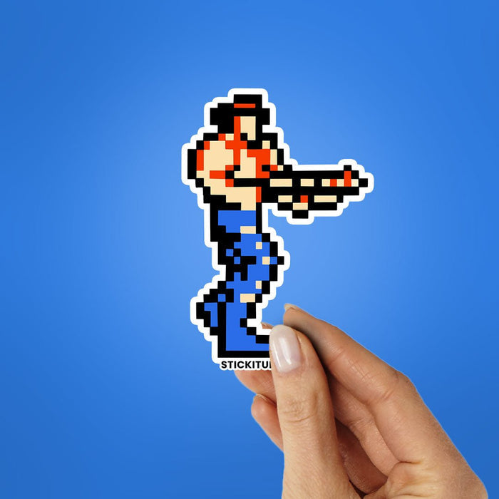 RETRO COMMANDO Sticker - Stickers | STICK IT UP