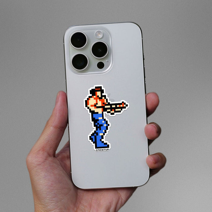 RETRO COMMANDO Sticker - Stickers | STICK IT UP