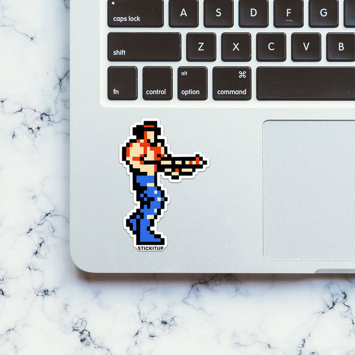 RETRO COMMANDO Sticker - Stickers | STICK IT UP