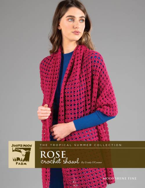 "Rose" Crochet Shawl Pattern