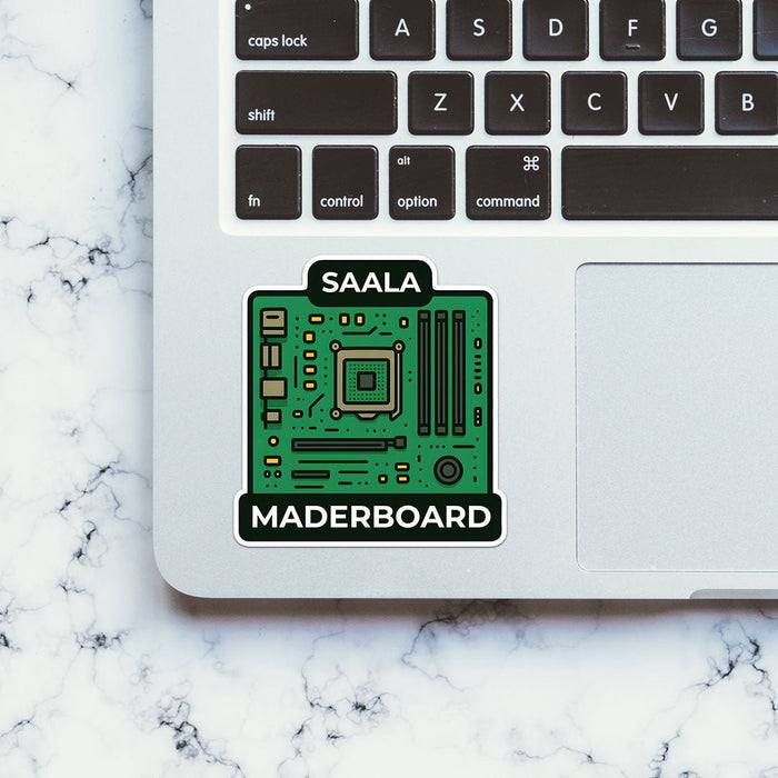 SAALA MADERBOARD Sticker - Stickers | STICK IT UP