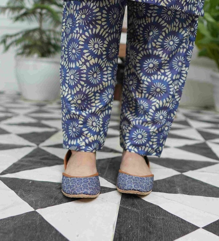 Serene Bloom Unstitched X Khussa (Combo Set)