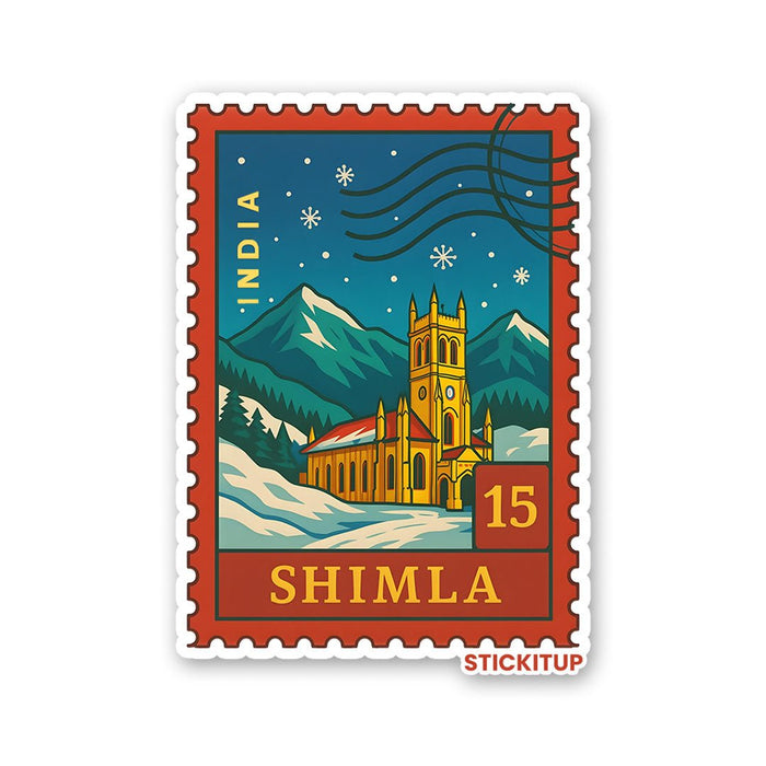 SHIMLA STAMP Sticker - Stickers | STICK IT UP