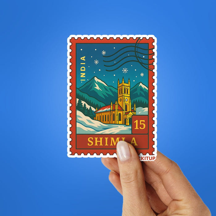 SHIMLA STAMP Sticker - Stickers | STICK IT UP