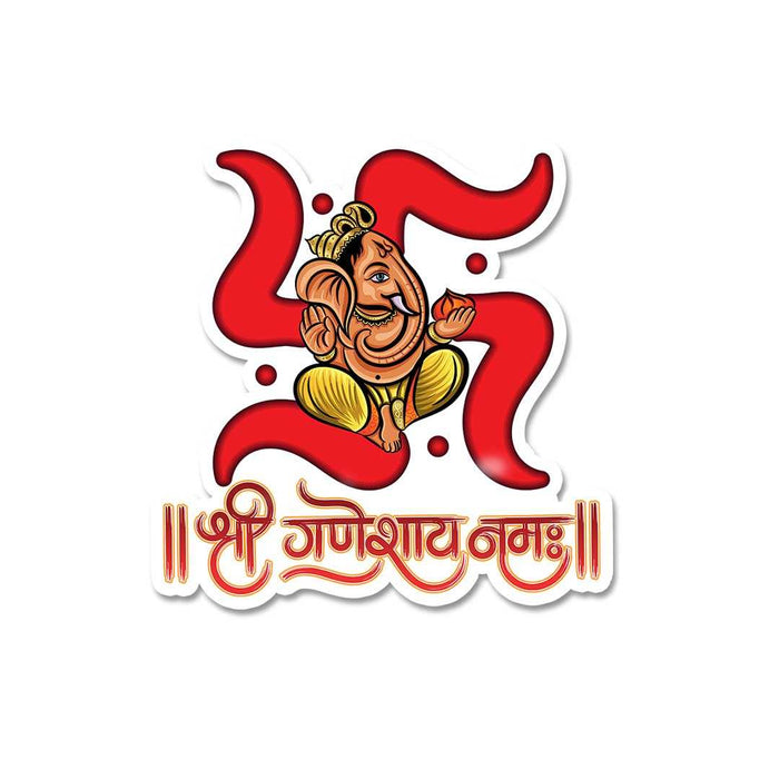 Shree Ganeshay Namah Sticker - Stickers | STICK IT UP