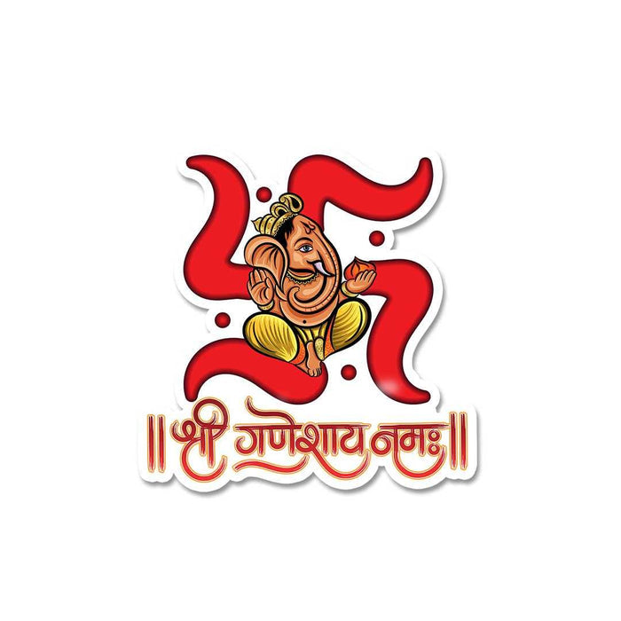 Shree Ganeshay Namah Sticker - Stickers | STICK IT UP