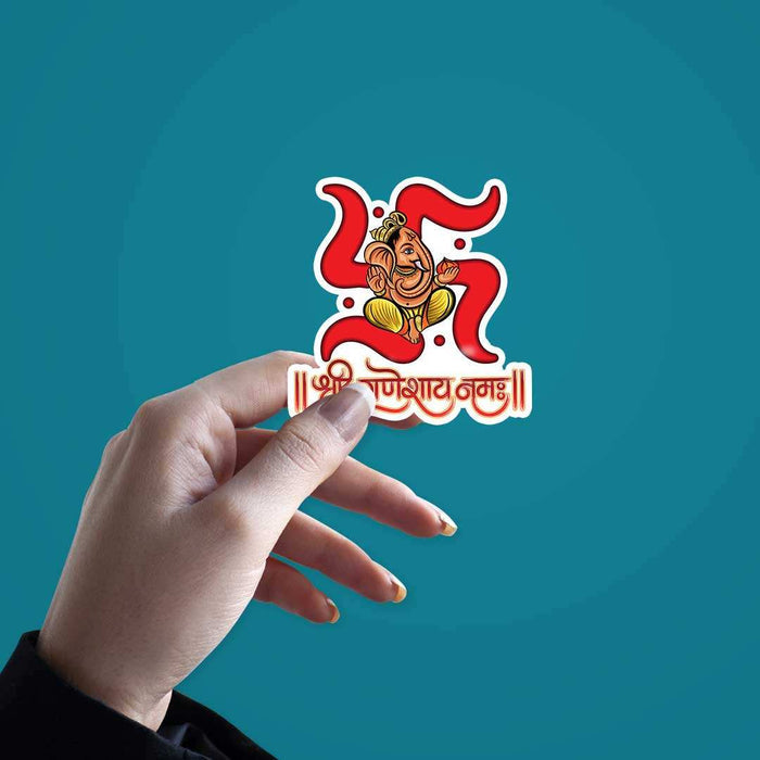 Shree Ganeshay Namah Sticker - Stickers | STICK IT UP