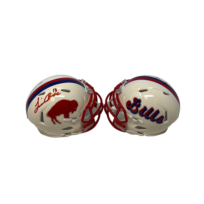 Skyler Bell Signed Buffalo Bills Retro Speed Mini Helmet