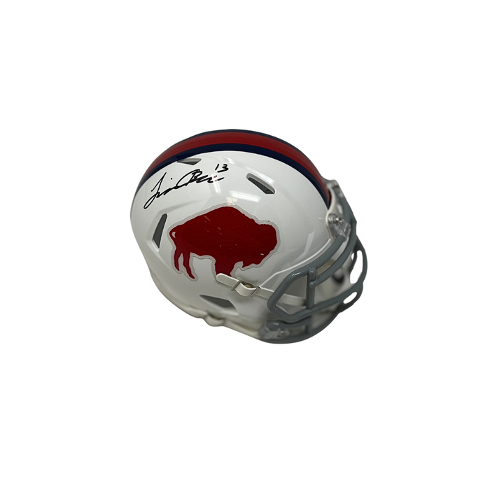 Skyler Bell Signed Buffalo Bills Standing Buffalo Speed Mini Helmet