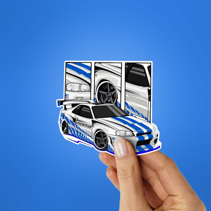 Skyline GT-R Sticker - Stickers | STICK IT UP