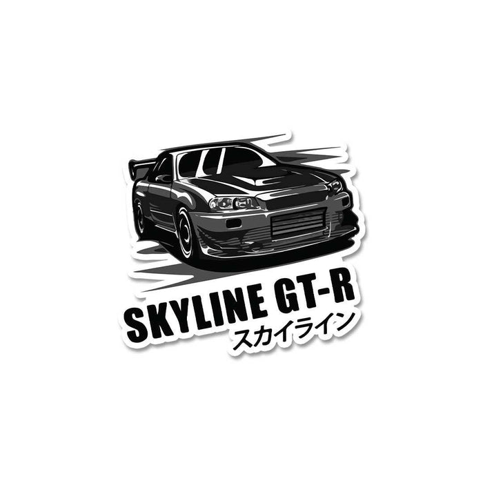 Skyline Gt Sticker - Stickers | STICK IT UP