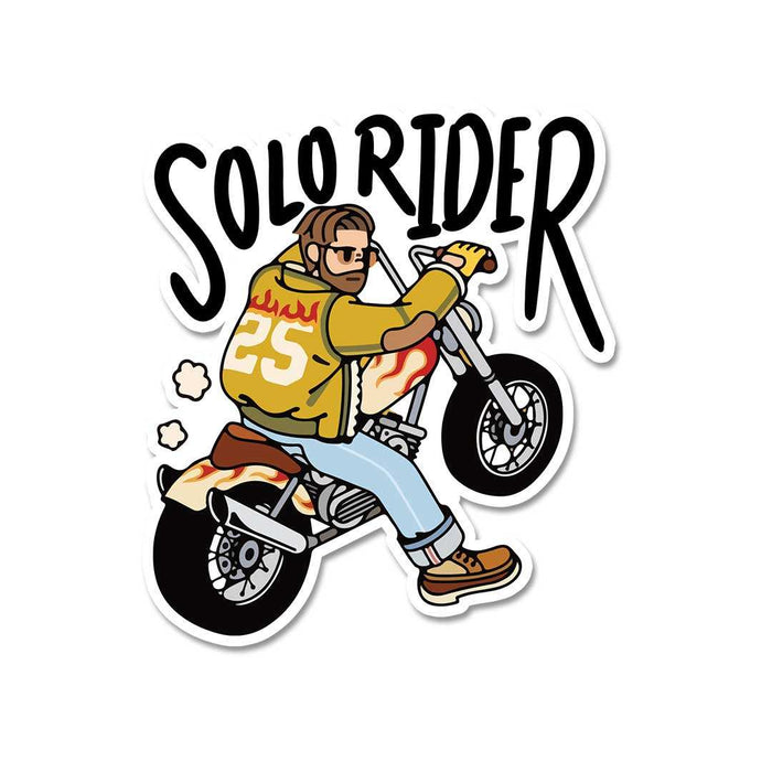 Solo Rider Sticker - Stickers | STICK IT UP
