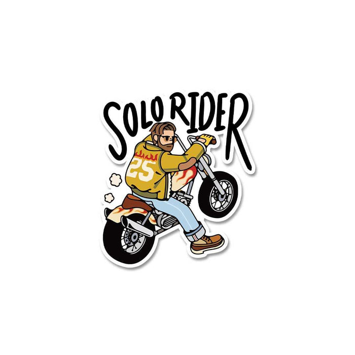 Solo Rider Sticker - Stickers | STICK IT UP