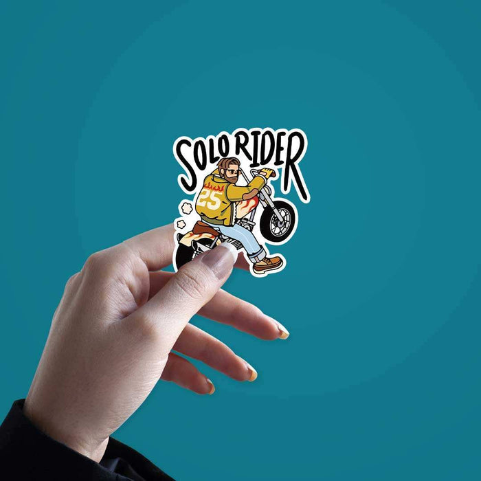 Solo Rider Sticker - Stickers | STICK IT UP