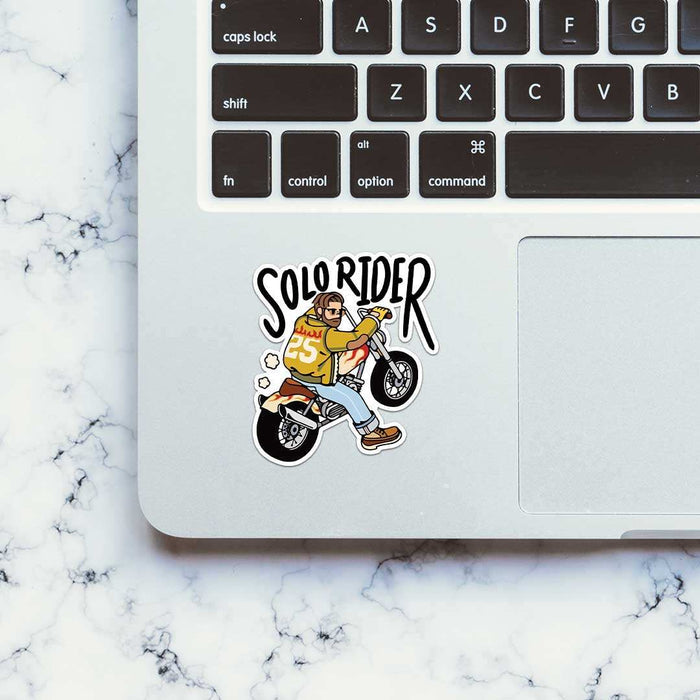 Solo Rider Sticker - Stickers | STICK IT UP