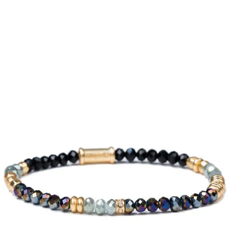 Spartina 449 - Bracelet - Stretch Bracelet 4mm - Night Multi - Findlay Rowe Designs