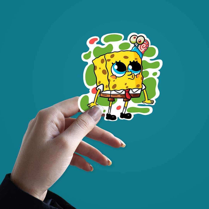 Sponge and Gary sticker - Stickers | STICK IT UP