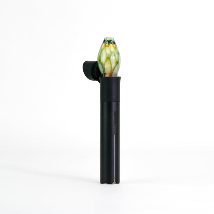 Snake scaled green pivot top piece puffco