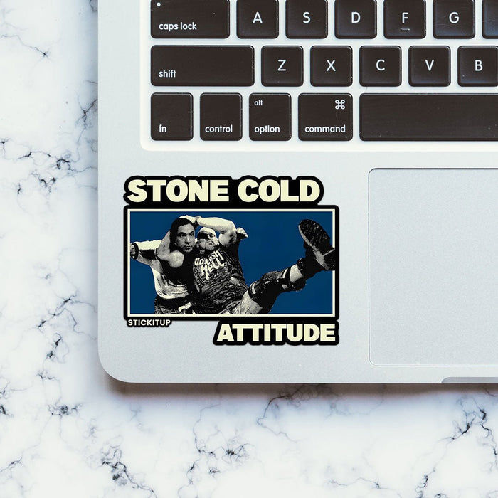 STONE COLD ATTITUDE Sticker - Stickers | STICK IT UP