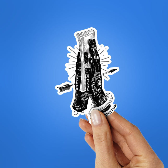 SUFFER MORE Sticker - Stickers | STICK IT UP