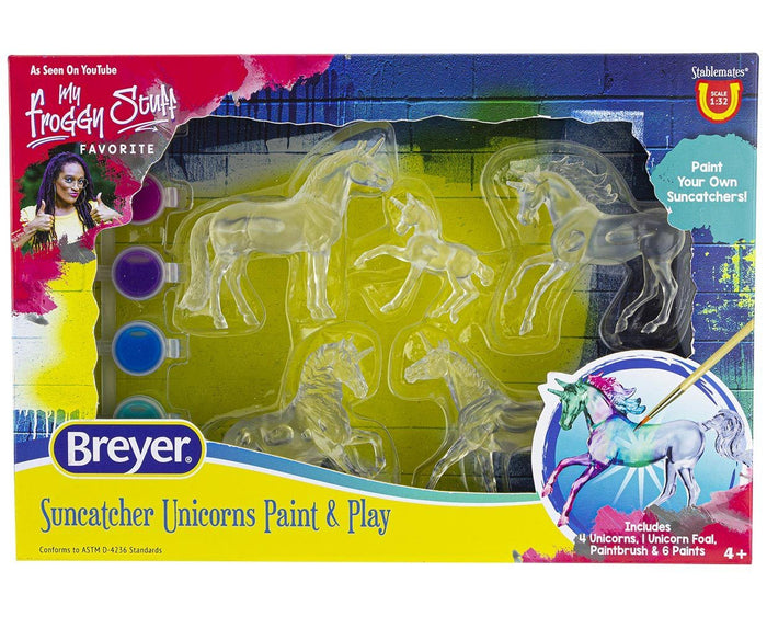 SUNCATCHER UNICORN PAINT & PLAY