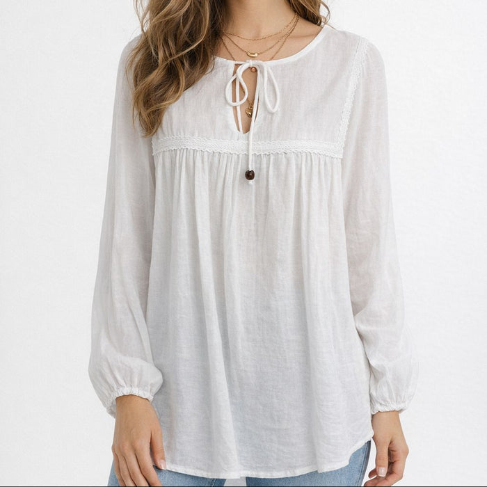 Sunseeker Top White (Holiday)