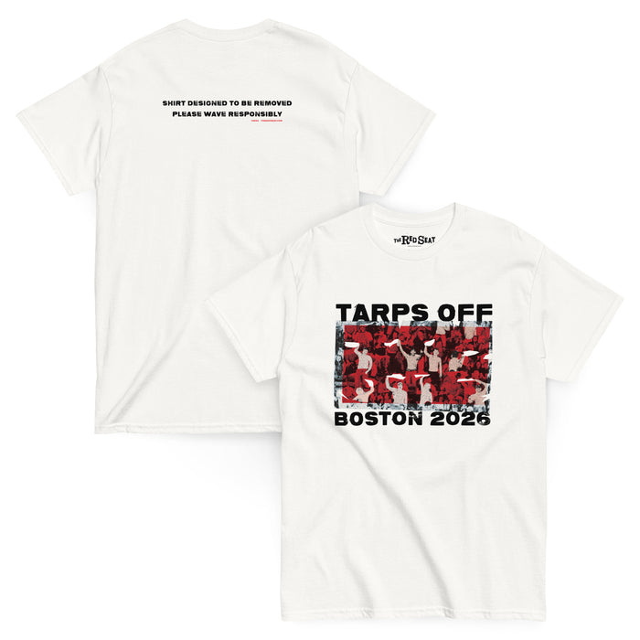 Tarps Off | Boston Red Sox Fenway Park Tee | Unisex Classic T-Shirt