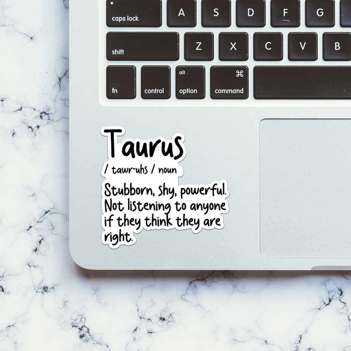 Taurus Sticker - Stickers | STICK IT UP