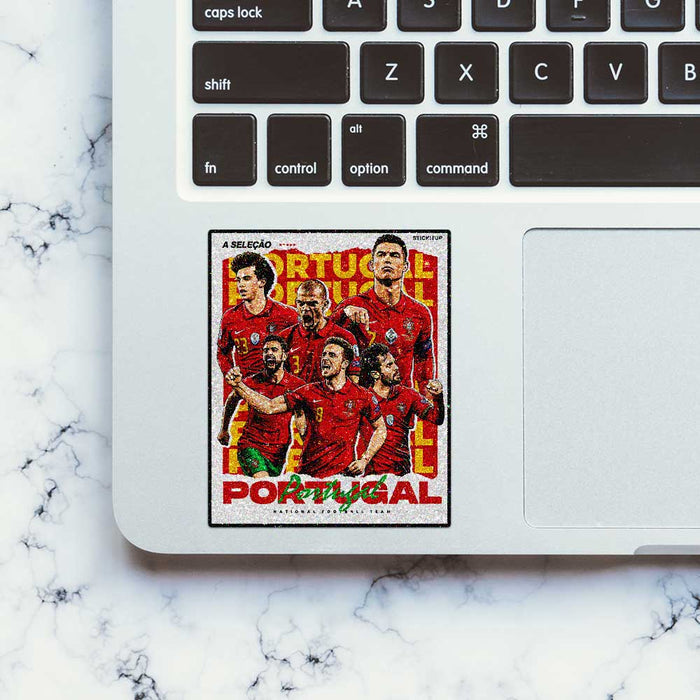 Team Jersey Celebration Glitter Sticker - Glitter Stickers | STICK IT UP