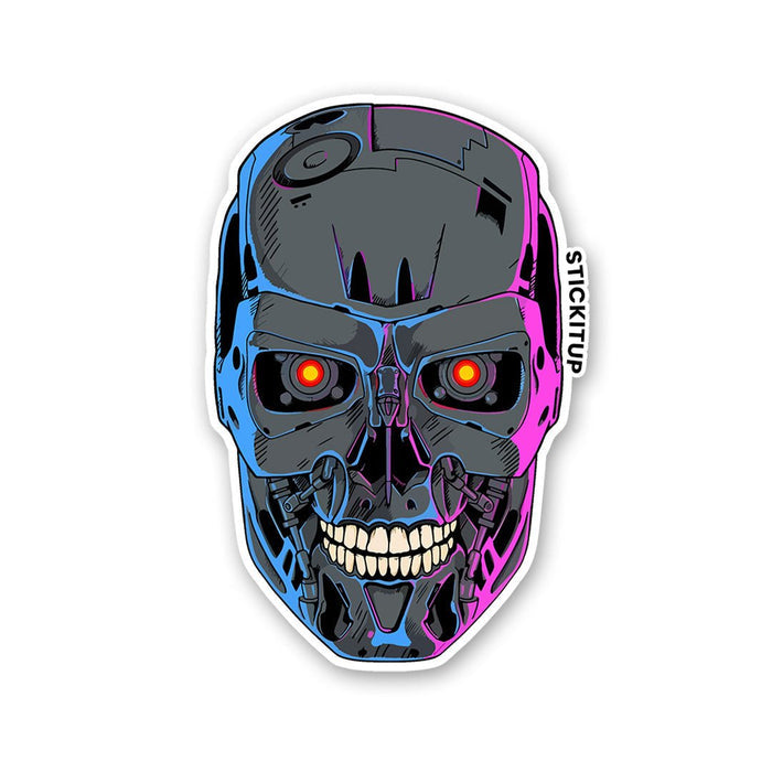 Terminator Skull Sticker - Stickers | STICK IT UP