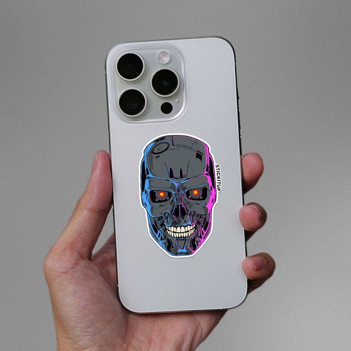 Terminator Skull Sticker - Stickers | STICK IT UP