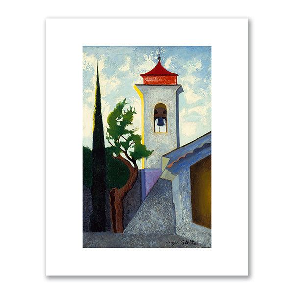 Joseph Stella, The Bell Tower, Private Collection. Photo Â© Bridgeman Images. Fine Art Prints in various sizes by Museums.Co