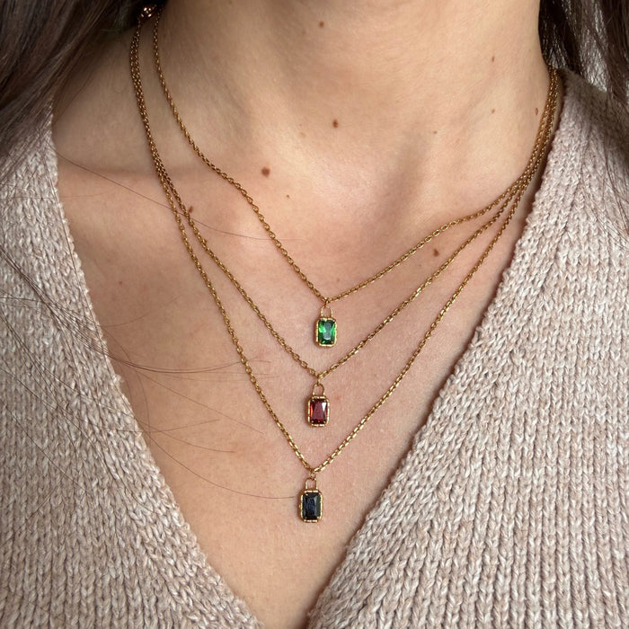 The Radiant Pendant Necklace (KVJ)