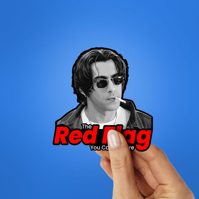 The Red Flag Sticker - Stickers | STICK IT UP