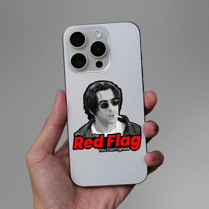 The Red Flag Sticker - Stickers | STICK IT UP