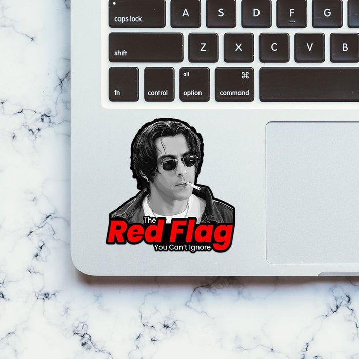 The Red Flag Sticker - Stickers | STICK IT UP