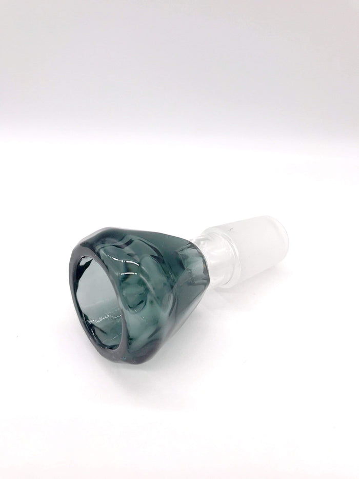 Smoke Station Waterpipe Bowl Thick Diamond-Cut Waterpipe Bowl - 19mm