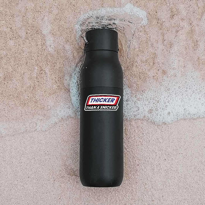 Thicker than a Snicker sticker - Stickers | STICK IT UP
