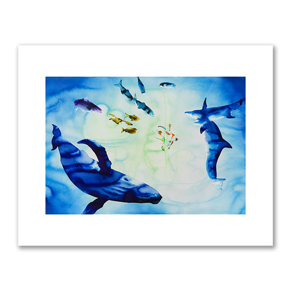 Alexis Rockman, Trophic Web, 2022, Mystic Seaport Museum. Â© Alexis Rockman. Fine Art Prints in various sizes by Museums.Co