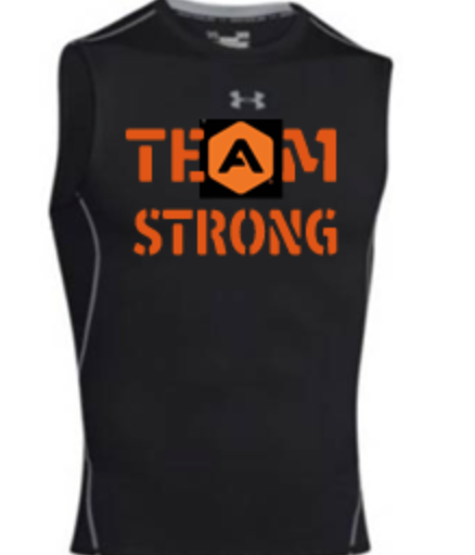 Under Armour sleeveless compression crew tank