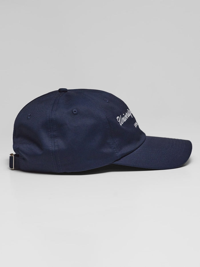 University Flower Shop - Chino Dad Hat in Navy - Exclusive Collaboration