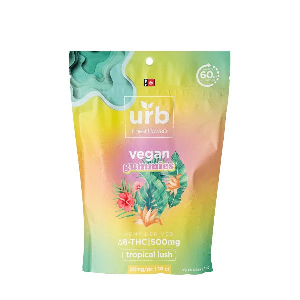 Urb Delta8 Vegan Gummies 500mg